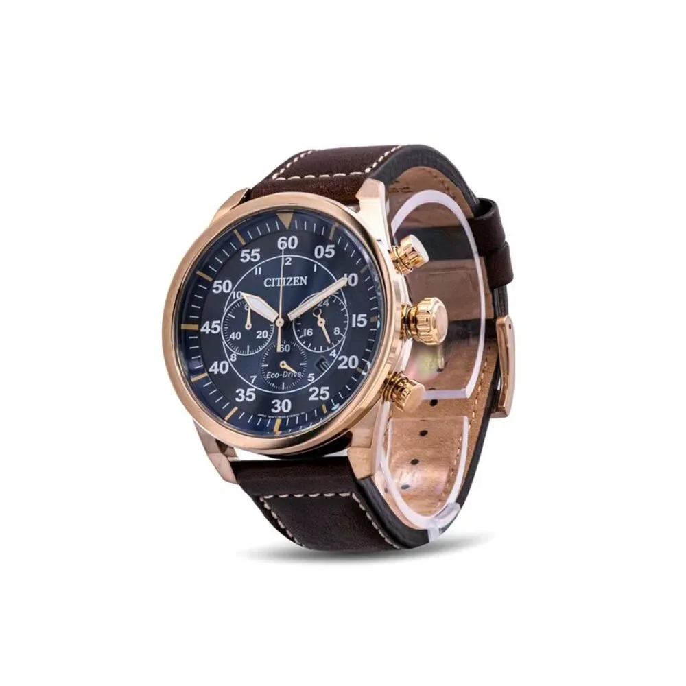 Citizen Eco-Drive Avion Chronograph Mens Watch